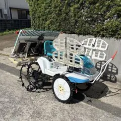 宮崎 クボタ 田植機 4条植え セル付き 6馬力 4WD 田植え機 動画あり