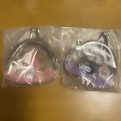 サンリオがまぐちキーホルダー マイメロ クロミ