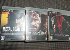 METAL GEAR SOLID PS3 ゲーム3本セット