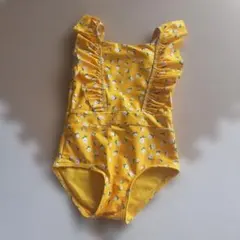 H&M フリル付き花柄水着 サイズ18ヶ月
