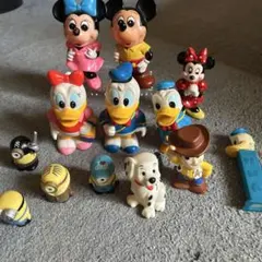 ディズニー PIXAR フィギュア キーホルダー ストラップ まとめ セット