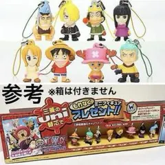 ONEPIECEワンピース三菱uni ミニフィギュアストラップ麦わら海賊団全8種
