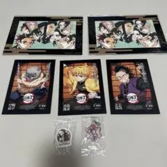 鬼滅の刃　アートスタンド　ポストカード　消しゴム　キーホルダー　セット