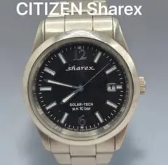 CITIZEN Sharex ソーラーテック メンズ腕時計 10BAR