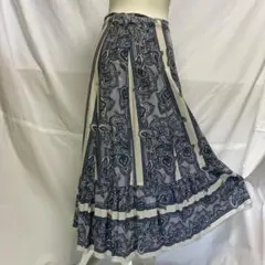 25年モデル✨美品】ヴィヴィアンタム ロング スカート 総柄 フレア 