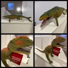 モササウルス　ギガノトサウルス　大きい恐竜フィギュア