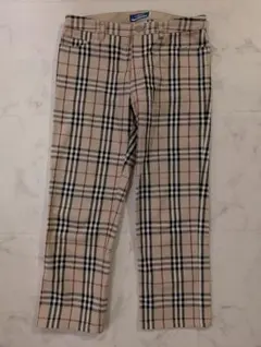 BURBERRY BLUE LABEL クロップドパンツノバチェック ホースロゴのサムネイル