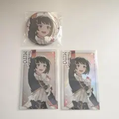 にじフェス CONCERTO 月ノ美兎　缶バッジ キラキラカード