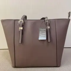 トートバッグ　ピンクブラウン　A4対応