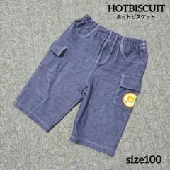 【極美品】size100 HOTBISCUIT ミキハウス ハーフパンツ 夏