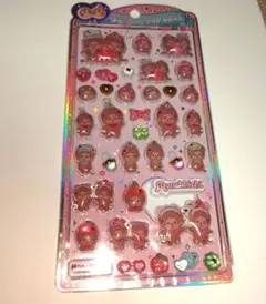 モンチッチ うるちゅるポップシール　ピンク