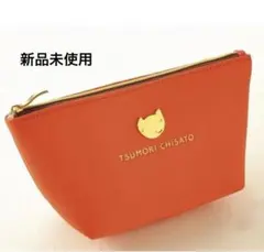 TSUMORICHISATO 猫プレート付き上質ポーチのサムネイル