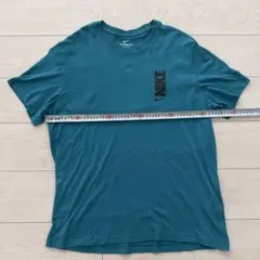 ナイキ　Tシャツ　半袖　メンズ　XL 青　ビッグロゴ　スポーツ　春夏