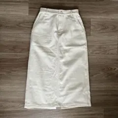 Ray Cassin ロングスカート　白