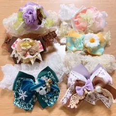 犬用 アクセサリー 首飾り(6点セット)