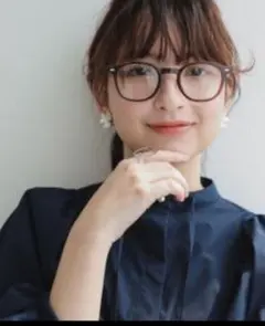 【新品未使用】ブラウン ウェリントン UVカットメガネ