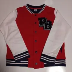 プチバトー　トレーナーブルゾン　128cm