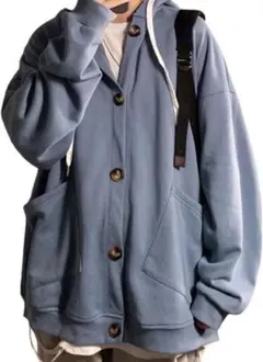 カーディガン　パーカー　ゆったり　Ｌ　オーバーサイズ