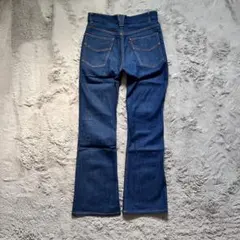 岡山児島 和蔵WAKURA ブーツカット デニム ストレッチ 赤耳 濃紺W32 