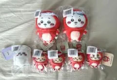 ちいかわ　たこイカくじ　マスコット　ぬいぐるみ　7点セット　まとめ売り