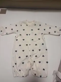 西松屋　ハート柄ロンパース 50-60cm