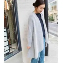 美品　IENA SLOBE アンゴラカーディガン