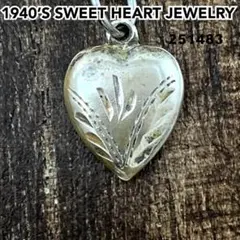 スウィートハートジュエリー シルバー ヴィンテージ ネックレス NAVY 1