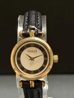 ★超美品！レアカラー　GUCCI シェリーラインレディース腕時計　動作良好のサムネイル