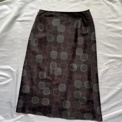円形模様 フレアスカートサイズ2