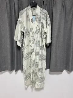 浴衣　ライトグリーン　Sサイズ　ユニセックス　帯セット　白樺荘オリジナル商品