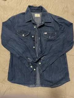 earth music & ecology デニム生地　シャツ　Lee