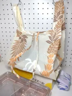 エコバッグ お弁当 まち レジ袋 サブ 折りたたみ ハワイ ハンドメイド