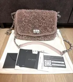 未使用に近い）アンテプリマ ルケットⅡ カーキシルバー 購入証明
