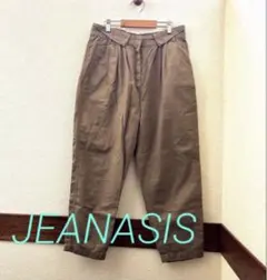 【JEANASIS】イージーパンツ ベージュ Fサイズ
