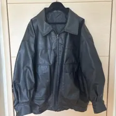 ブラックレザージャケット