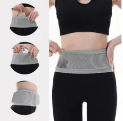 ランニングポーチ　ブラック　M　ランニング　ポーチ