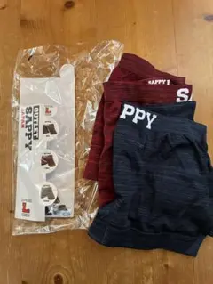 SAPPY ボクサーパンツ2枚　新品 Lのサムネイル