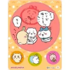 ちいかわ＆ハチワレ＆うさぎ＆モモンガ＆シーサー＆古本屋★キラキラシール【9】