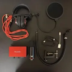 Focusrite Scarlett 2i2 オーディオインターフェース セット