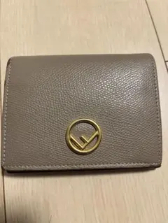 FENDI 二つ折り財布 ベージュ