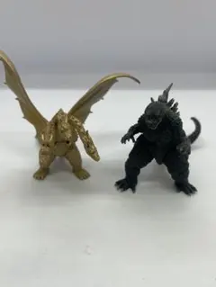 ゴジラ キングギドラ ソフビ フィギュア 2体セット