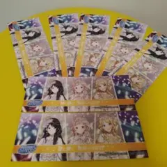 7枚　イルミネーションスターズ　アイドルマスターシャイニーカラーズ　しおり
