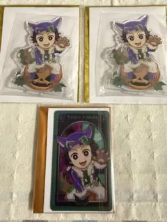 鬼滅の刃 ハロウィン2025 アクリルスタンド メタリックカード 竈門炭治郎