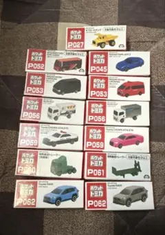 ま*る様 ポケットトミカ13台セット