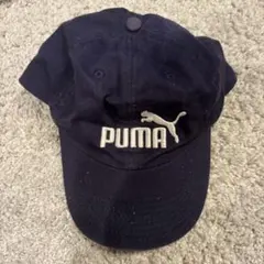 PUMA紺帽子 名前ありのサムネイル