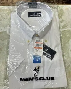 MEN'S CLUB 半袖ワイシャツ ホワイト LLサイズのサムネイル