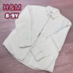 8-9Y 135 Ｈ＆Ｍ　シャツ　グリーン