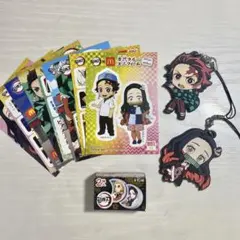 鬼滅の刃 竈門炭治郎 竈門禰豆子 ラバスト 消しゴム シール