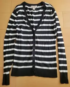 BANANA REPUBLIC ストライプカーディガン XS