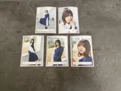 櫻坂46生写真　渡邉理佐・小林由依セット5枚のサムネイル